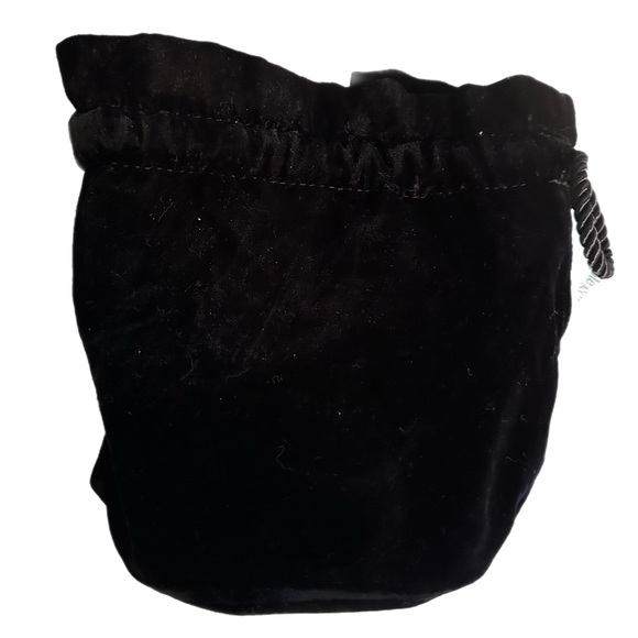 DÔEN black velvet pochette or evening bag - Picture 9 of 10